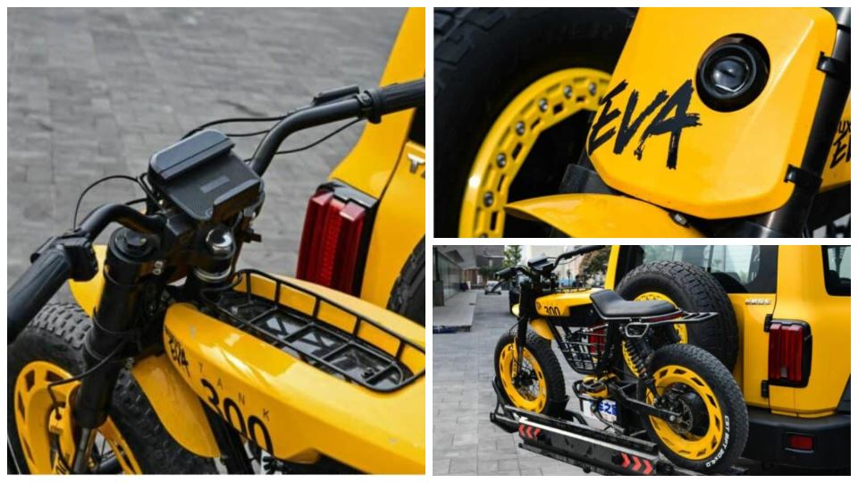 دوچرخه برقی تانک Buxus